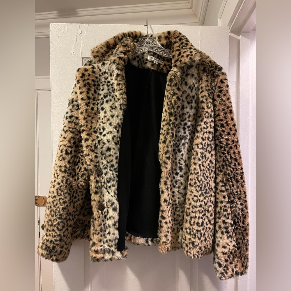 Wild Honey Cheetah jacket